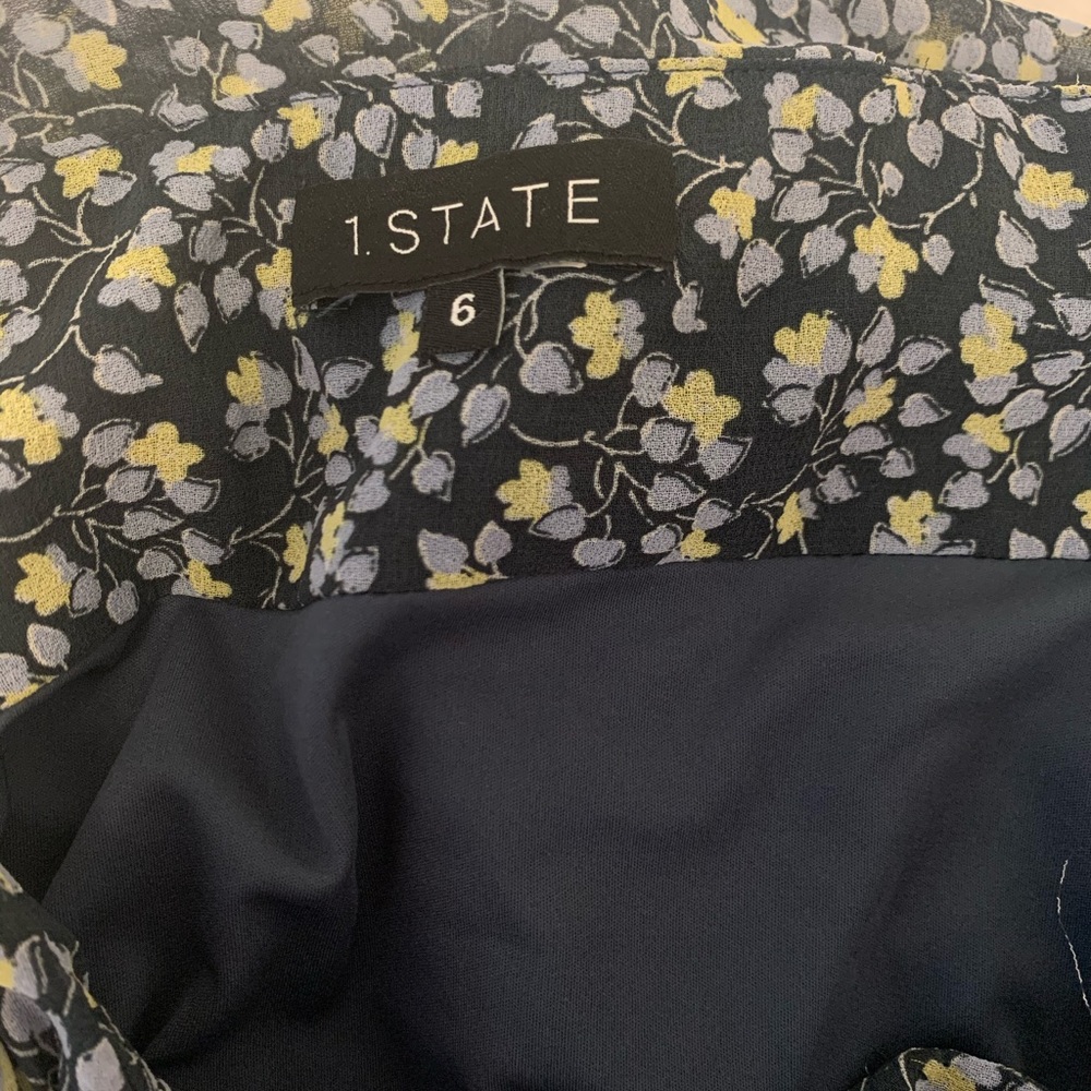 1. State Floral Ruched Ruffled Mini Skirt - Picture 6 of 6